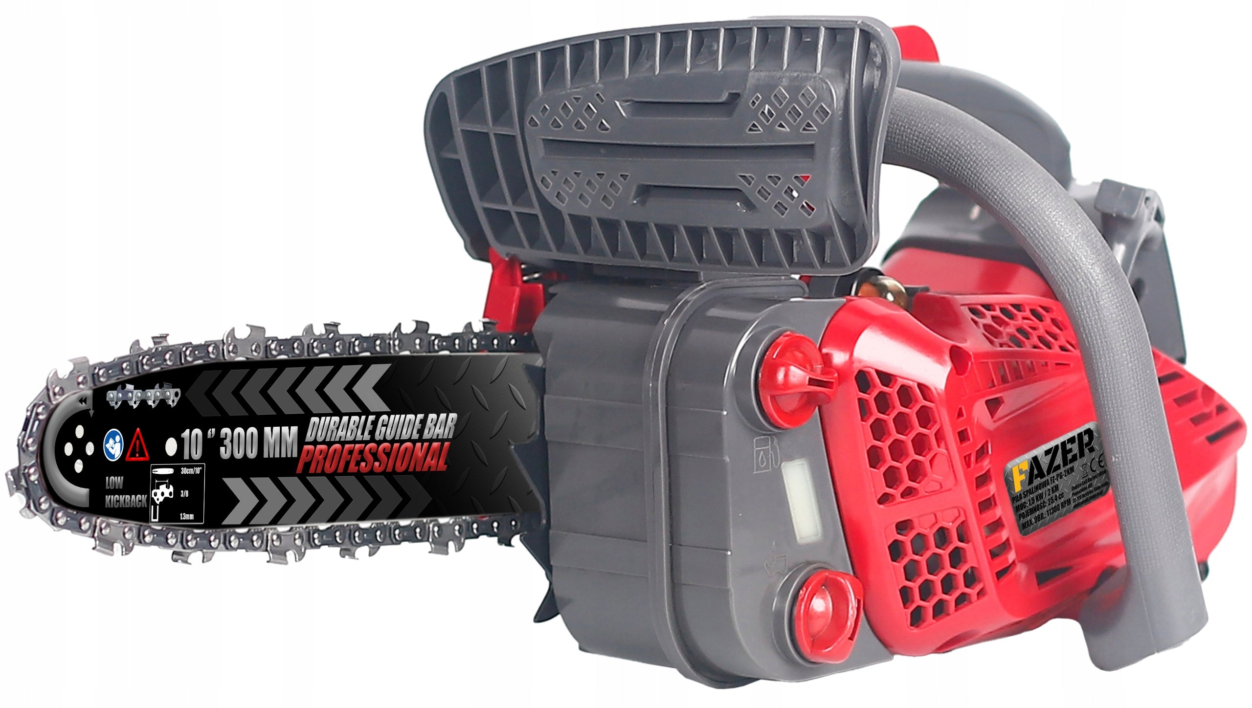 Diesel saw for branch strong 2 guides included saw Engine displacement 25.4 cm³