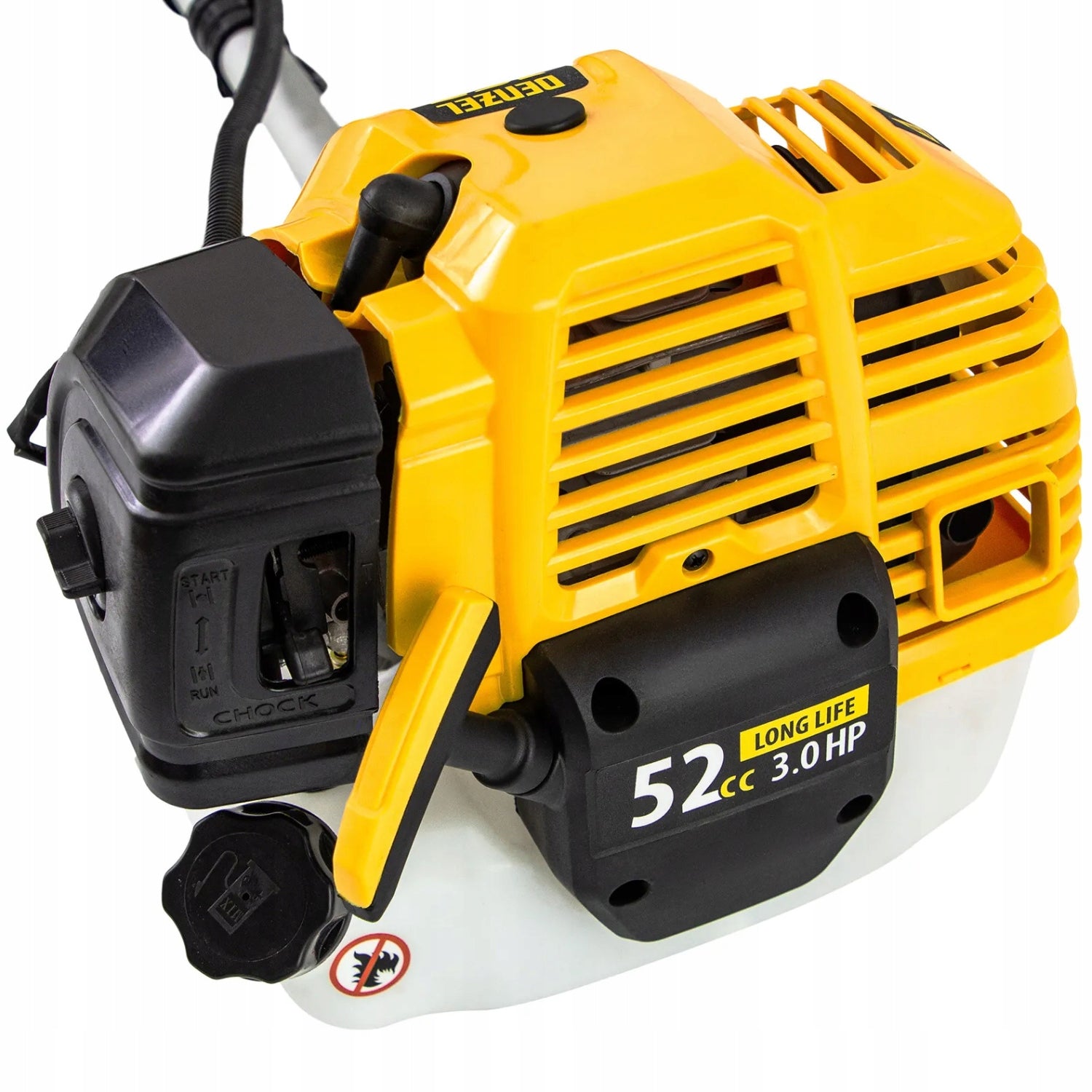Diesel scythe 3HP Denzel 52DT + disc + line head trimmer Manufacturer code 1259430682