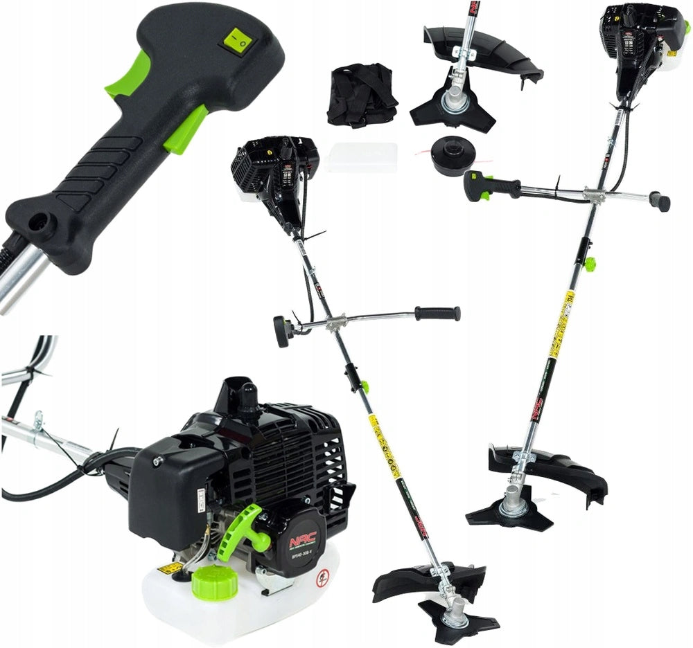 Diesel scythe NAC BP540-30B-V 54CM3 + BRACES + DISC + BRUSH CUTTER HEAD