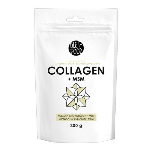 Diet-Food, Beef Collagen MSM, Powder, 200 g