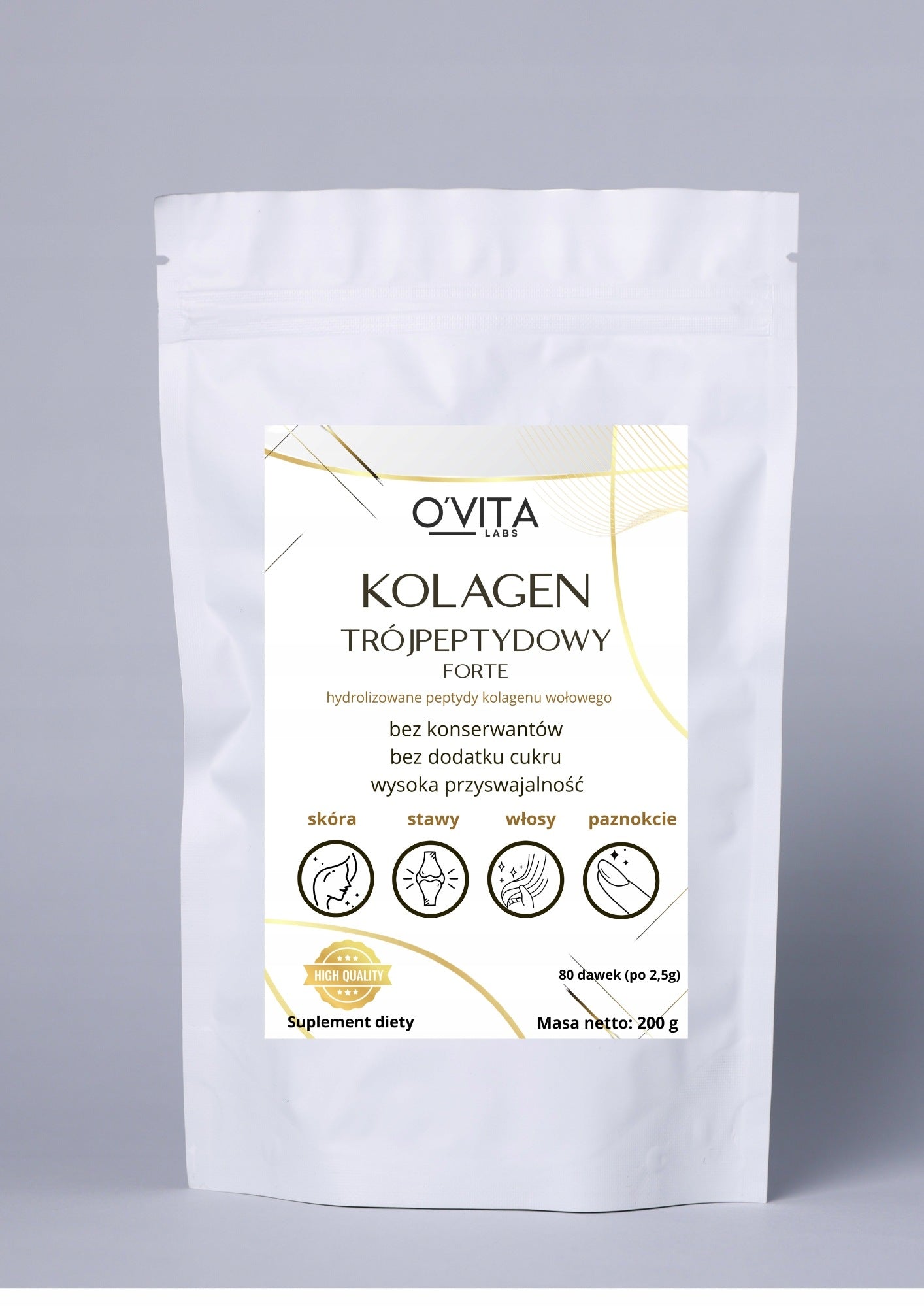 Dietary Supplement Tripeptide Collagen Forte 200 g O'VITA Labs Brand no brand