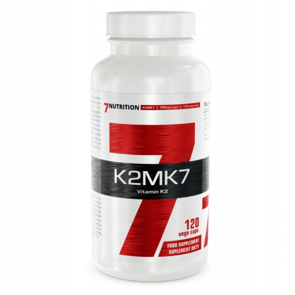 Dietary supplement 7Nutrition Vitamin D3+K2MK7 vitamin D3 capsules 120 Brand 7Nutrition