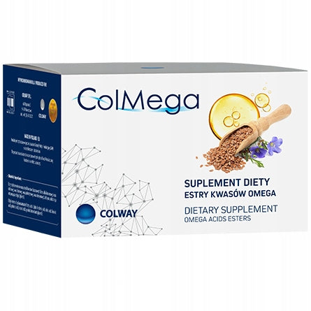 Dietary supplement Colway ColMega capsules 60 pcs. Packaging status original