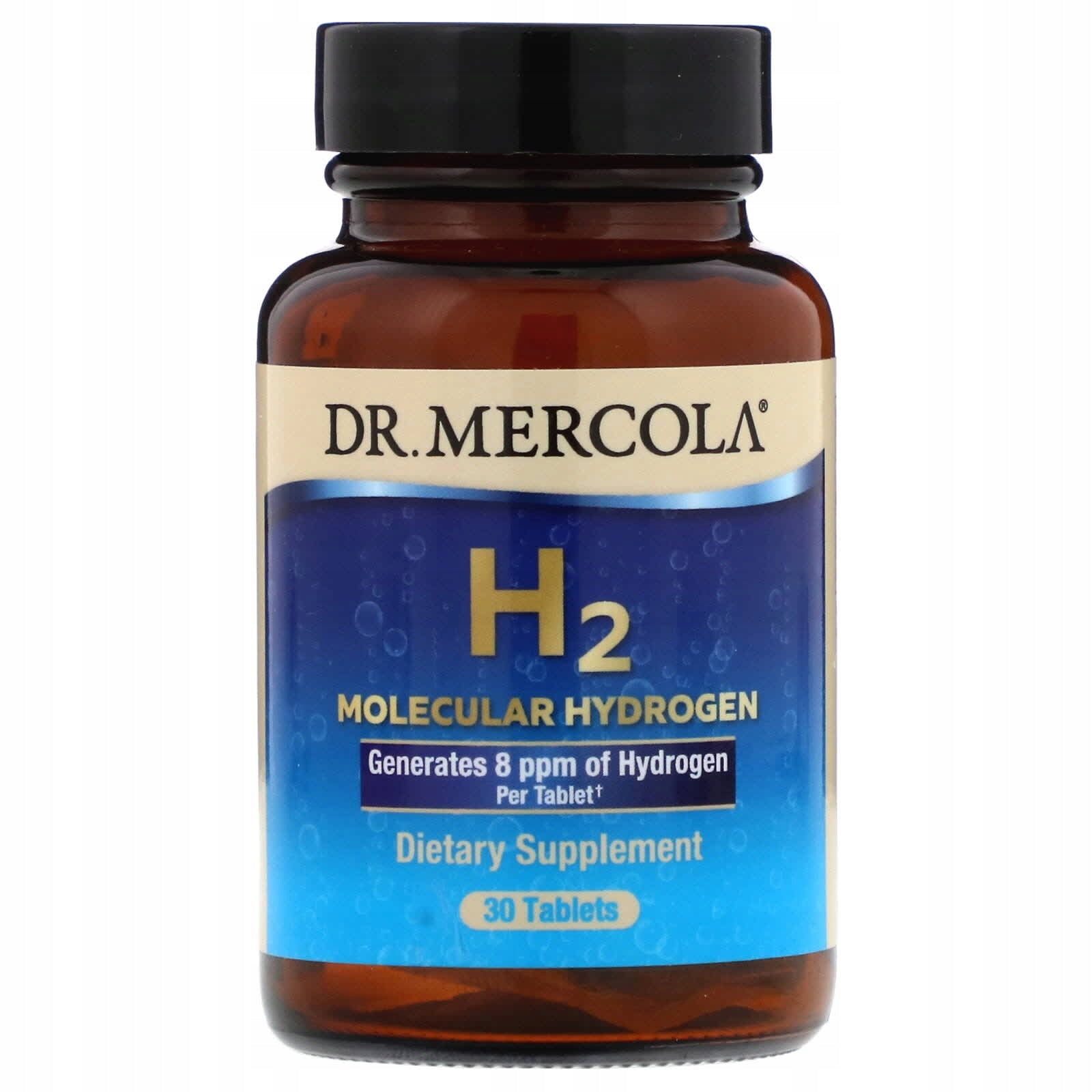 Dietary supplement Dr. Mercola H2 Molecular Hydrogen tablets 30 pcs. Brand Dr. Mercola