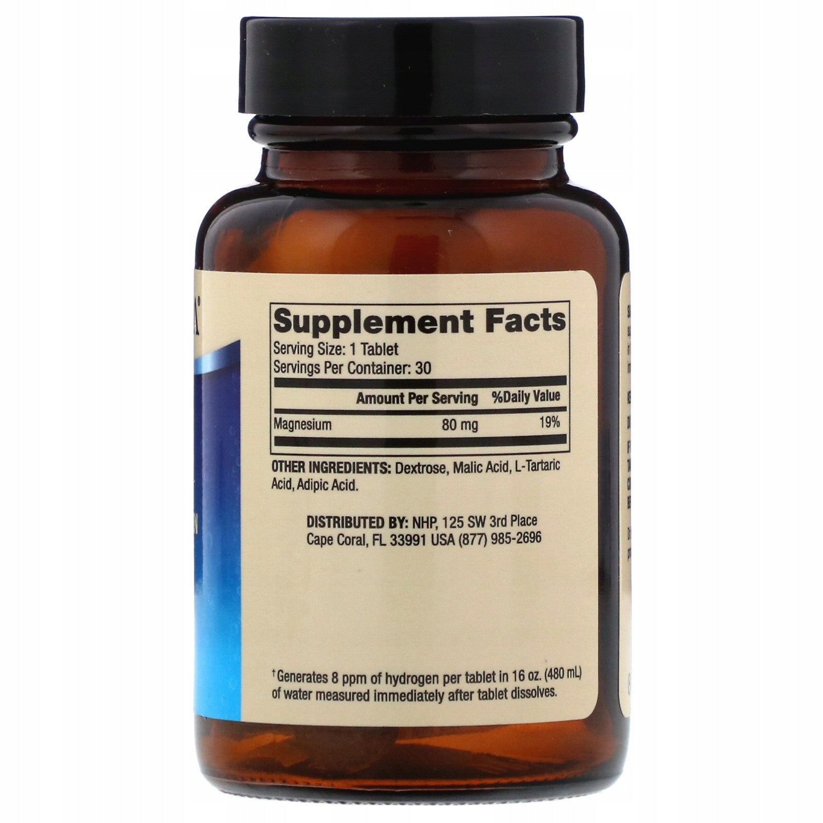 Dietary supplement Dr. Mercola H2 Molecular Hydrogen tablets 30 pcs. Manufacturer code 810487032551