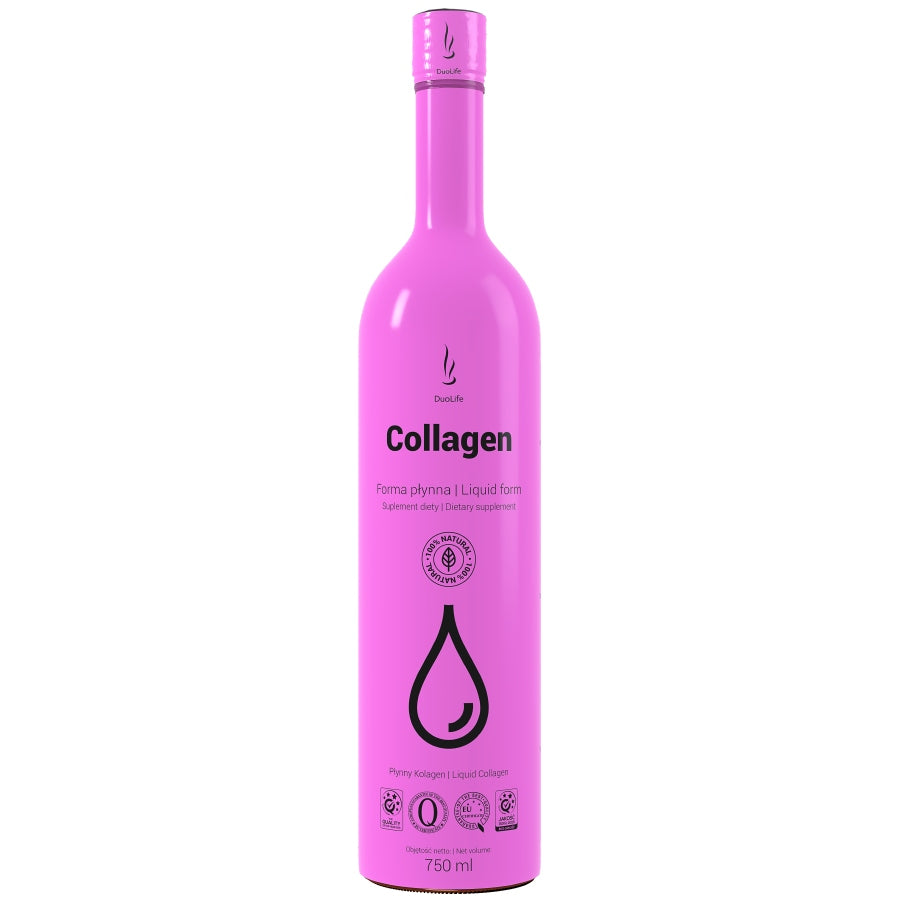Dietary supplement DuoLife Collagen liquid 750 ml collagen liquid Packaging status original