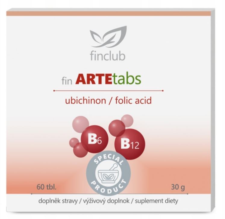 Dietary supplement FIN Finclub Artetabs 60 tablets