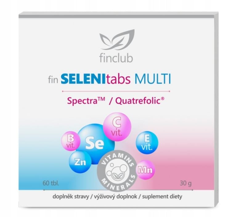 Dietary supplement Finclub Fin Selenitabs Multi tablets 60 pcs.