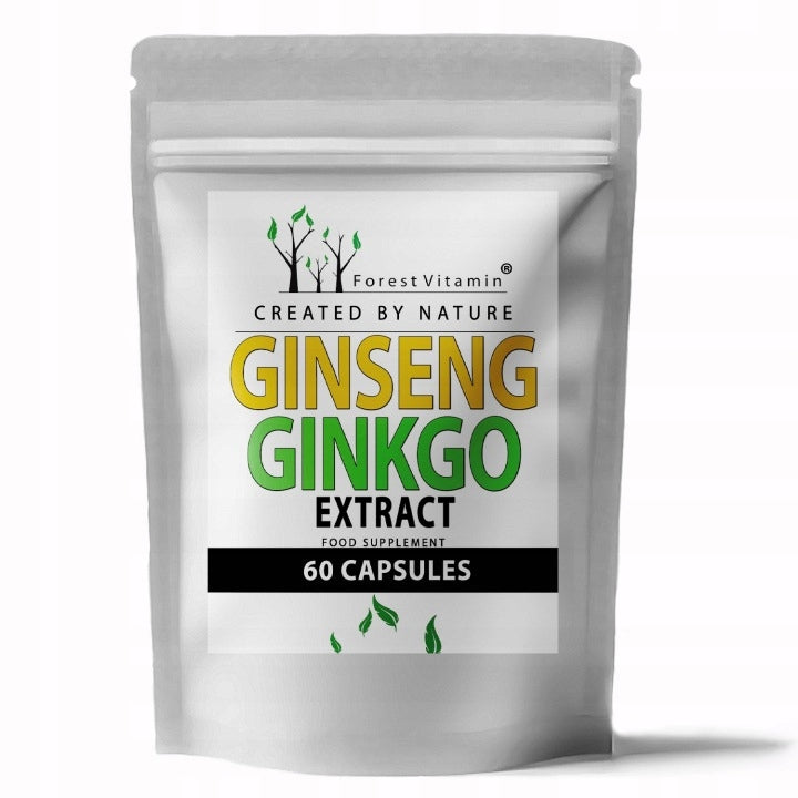 Dietary supplement Forest Vitamin ginseng and ginkgo 60 capsules