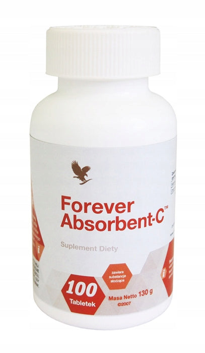 Dietary supplement Forever Living Products Absorbent C 100 tablets