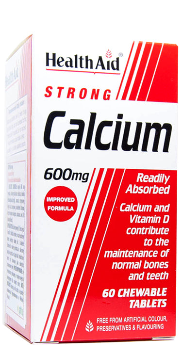 Dietary supplement Health Aid Calcium 600 mg calcium lozenges 60 pcs.