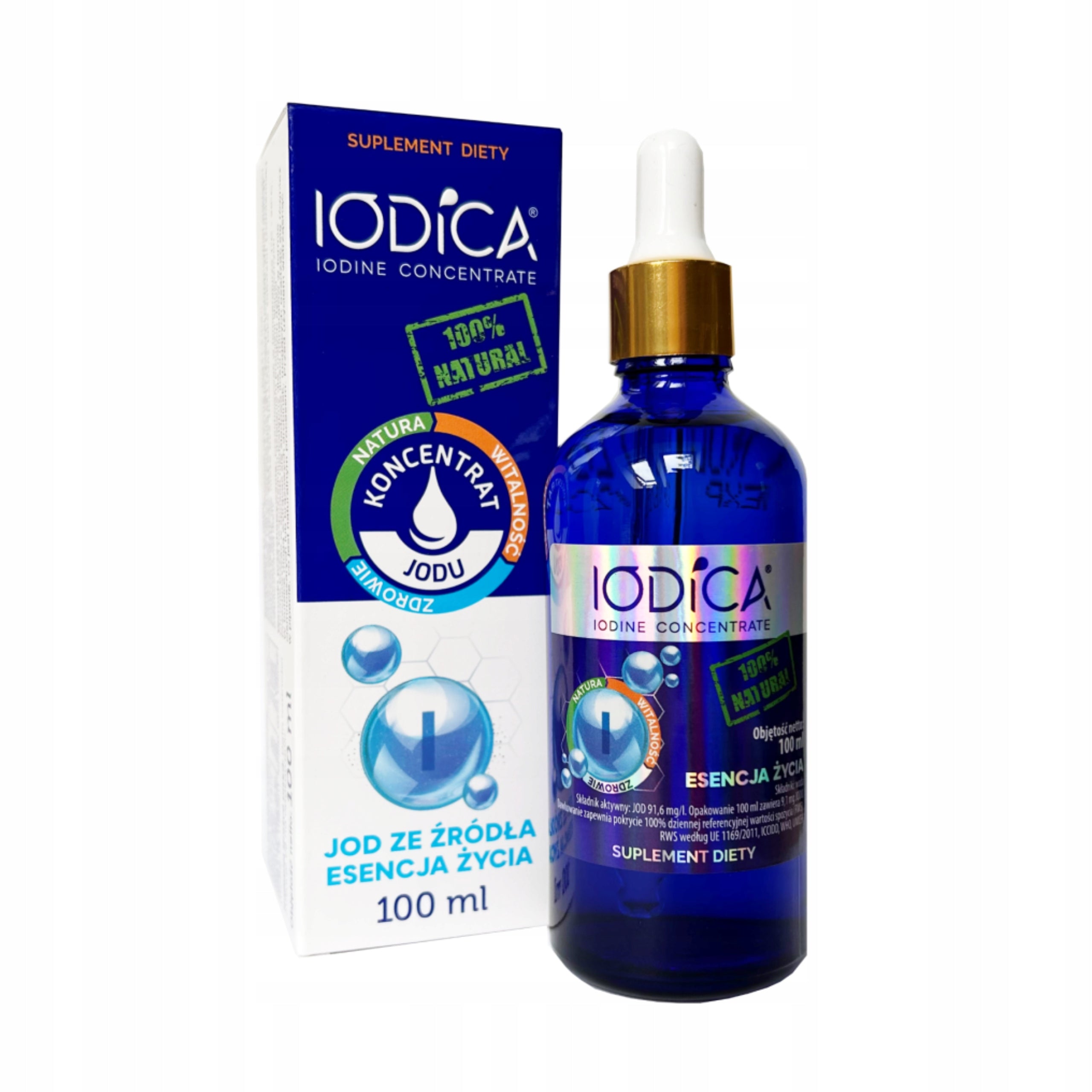 Dietary supplement Iodica Natural iodine 100 ml