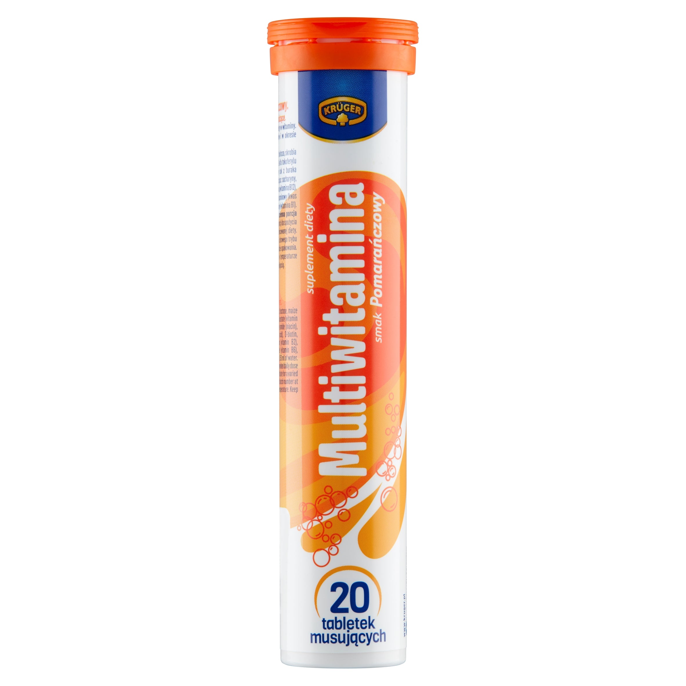 Dietary supplement Krüger Multivitamin orange flavor 90 g