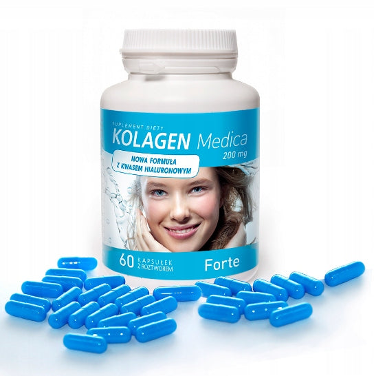 Dietary supplement Medicaline Collagen Medica Forte capsules 60 pcs. Manufacturer code 5902596935122