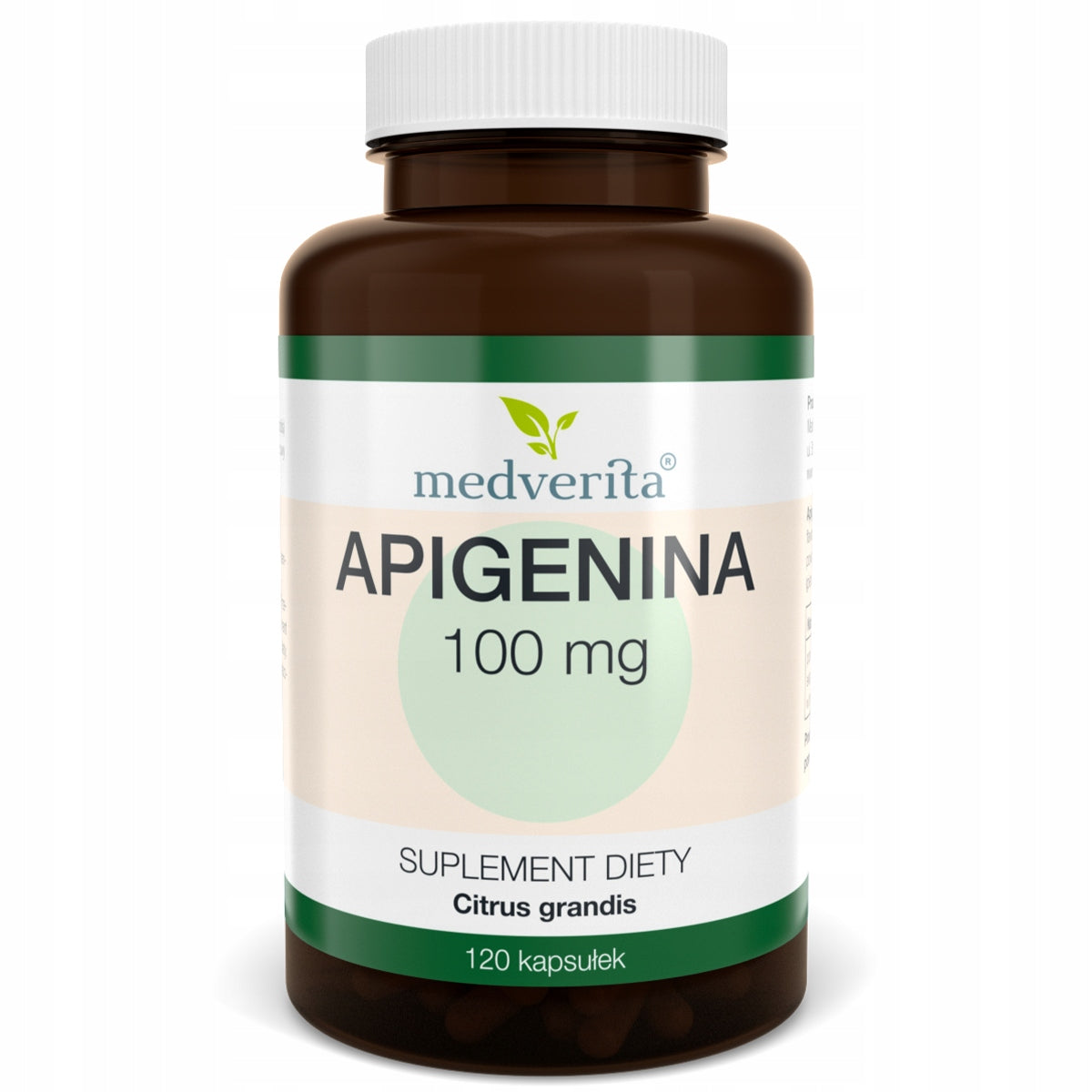 Dietary supplement Medverita Apigenin 100 mg 120 capsules