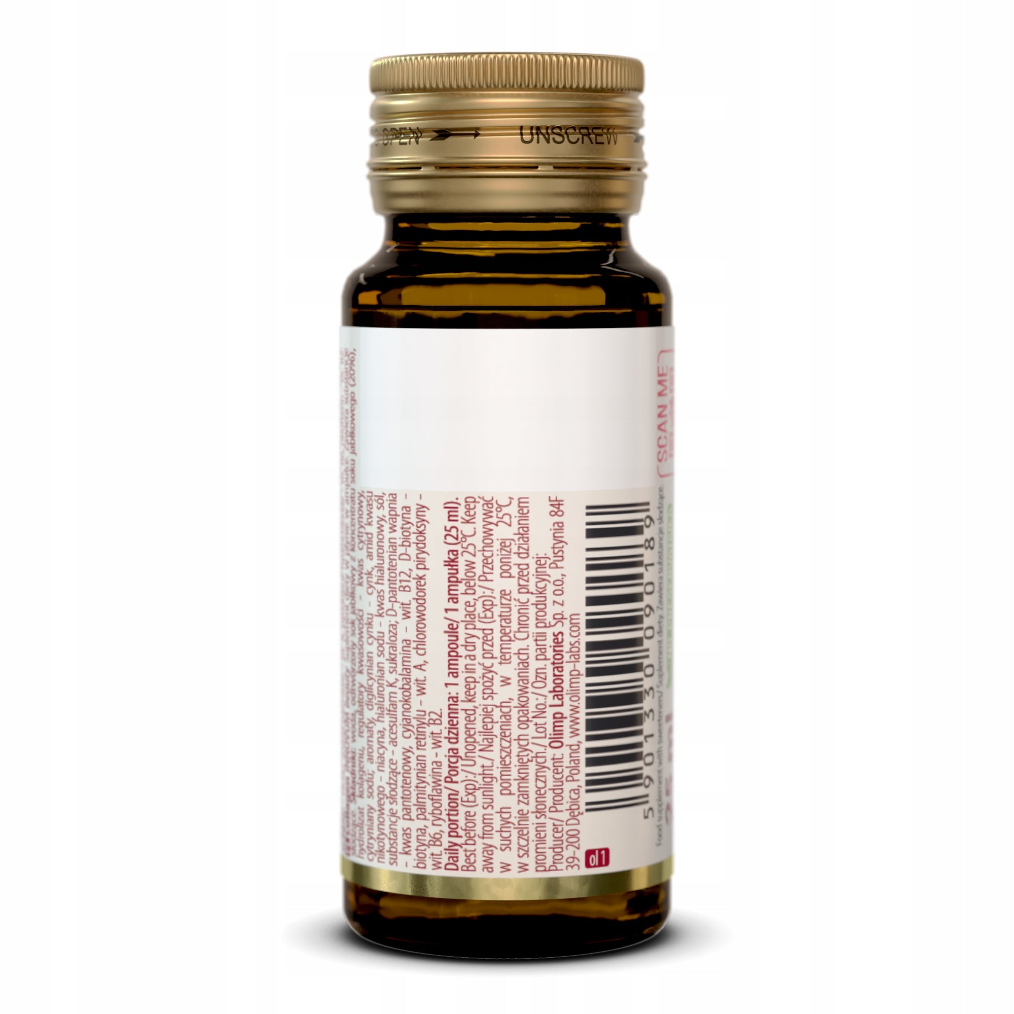 Dietary supplement Olimp Laboratories collagen pomarań ampoule 25 ml x 9pcs Brand Olimp Laboratories