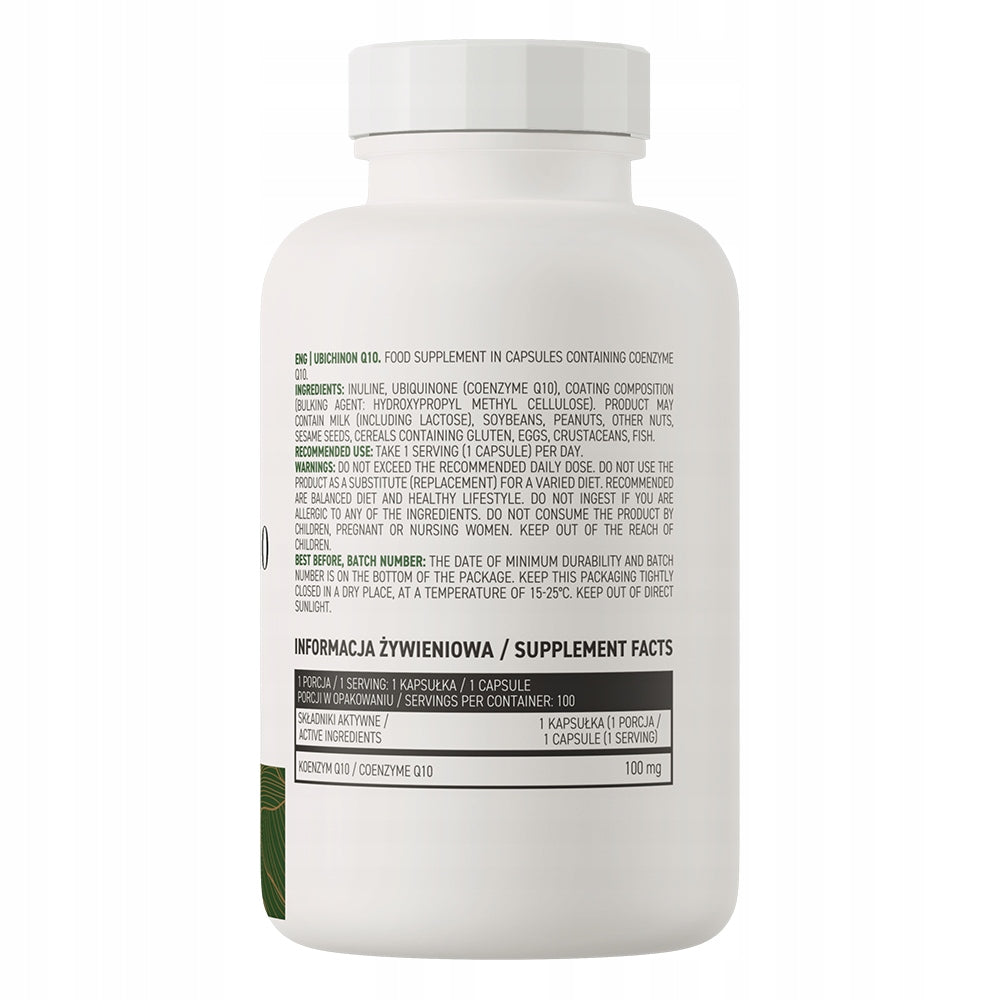 Dietary supplement OstroVit Ubiquinone Q10 VEGE 100 capsules 100 pcs. Brand OstroVit