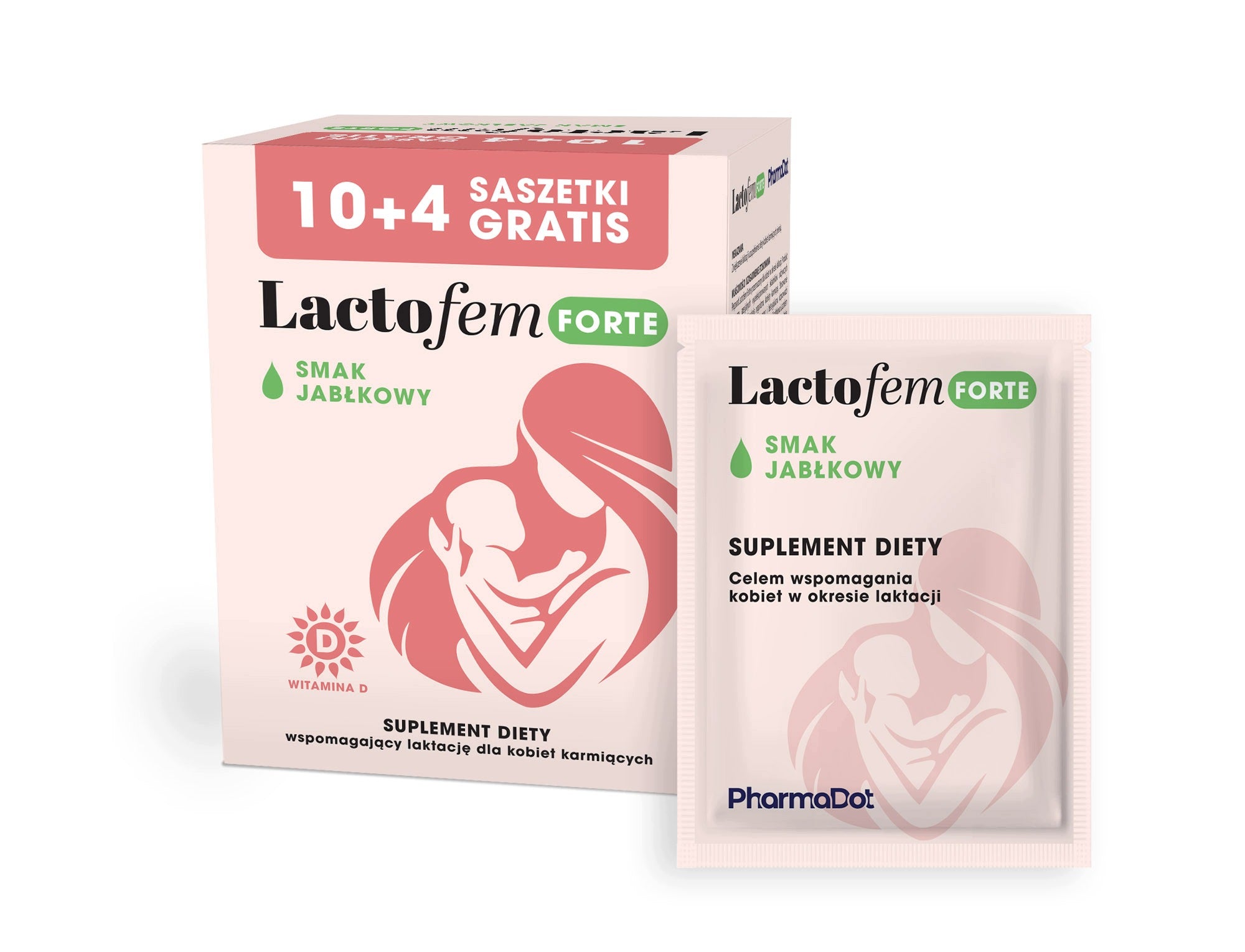 Dietary supplement Pharma Dot Lactofem apple forte 14 sachets x3 Brand PHARMA DOT