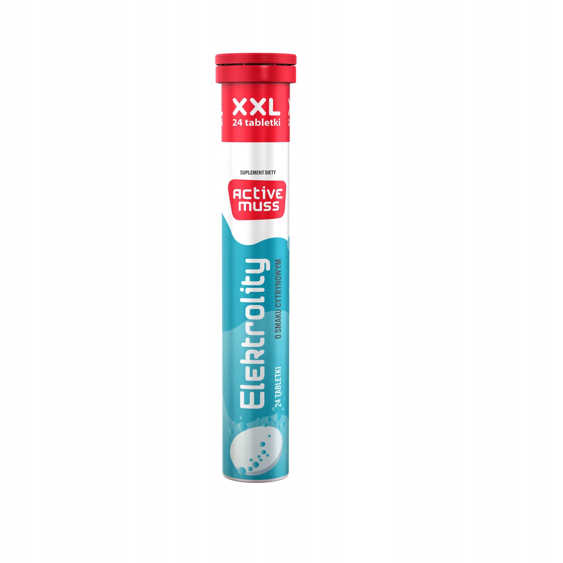 Dietary supplement Polish Activemuss Electrolytes tube XXL Brand Polski Lek
