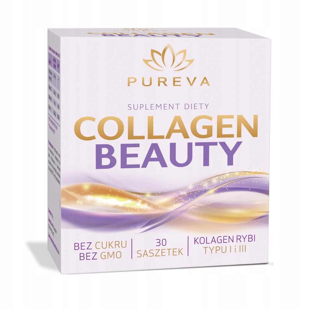 Dietary supplement Pureva Collagen Beauty with pear flavor 30 sachets