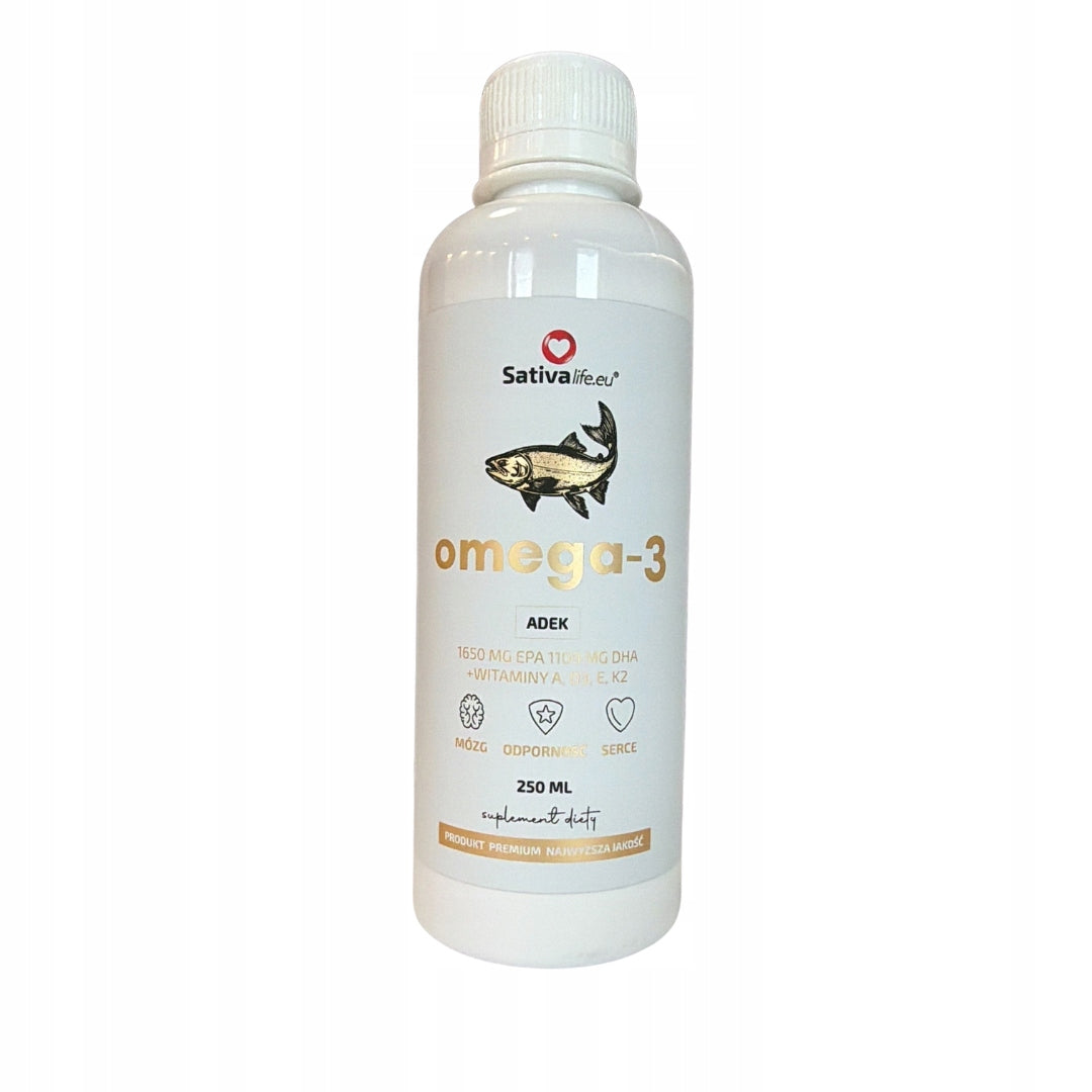 Dietary supplement Sativa Life Omega - 3 250 ml omega 3 EPA DHA