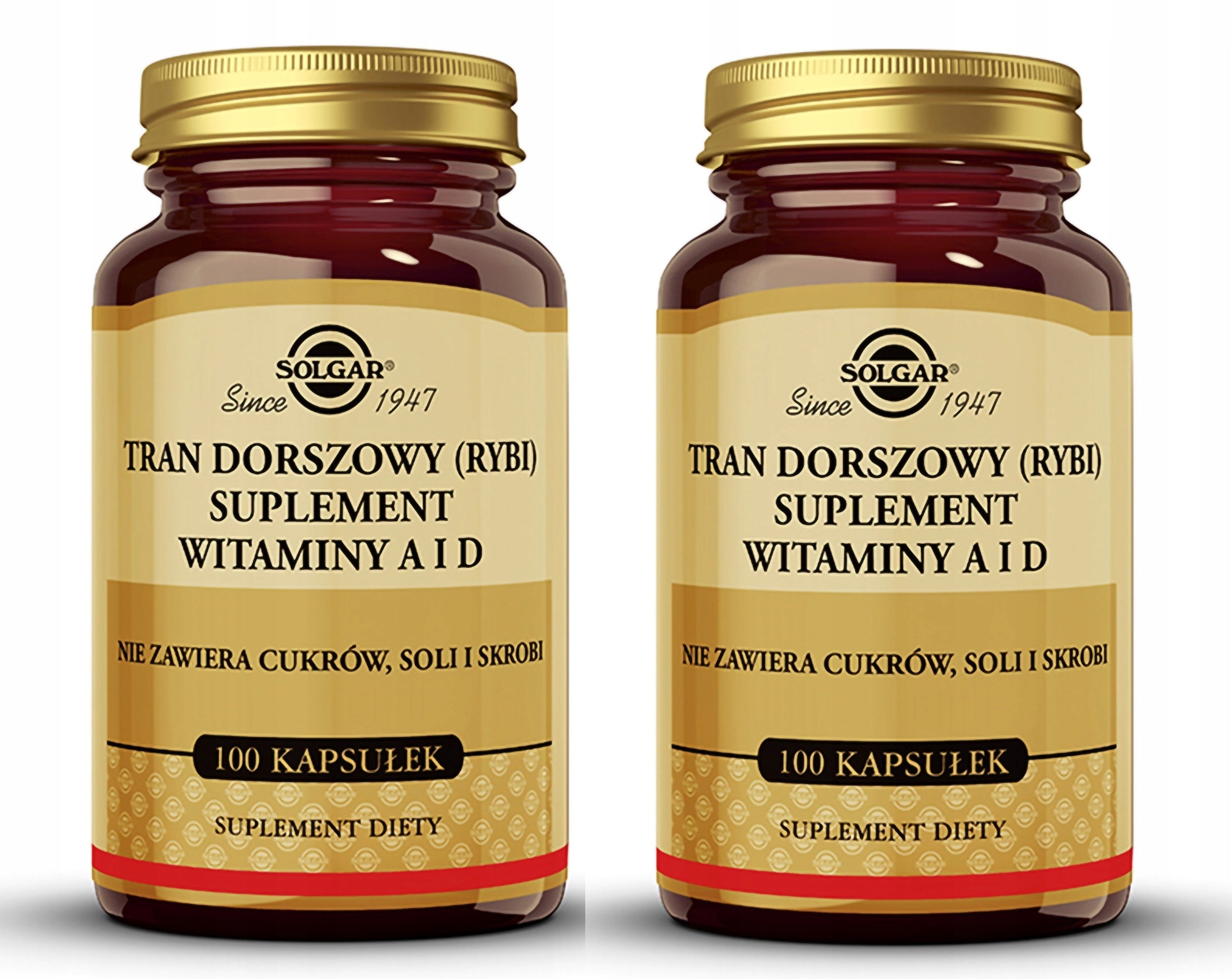 Dietary supplement Solgar Cod Tran for the sake of the immune system 100 x2