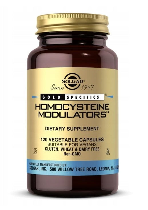 Dietary supplement Solgar Homocysteine Modulators capsules 120 pcs. Brand Solgar