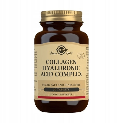 Dietary supplement Solgar Hyaluronic acid Collagen(Collagen) Complex 30 tabl