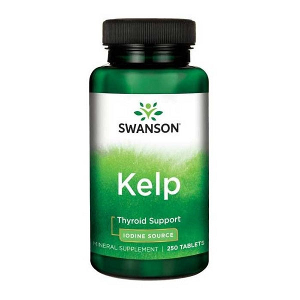 Dietary supplement Swanson Health Products Kelp tablets 250 pcs. Manufacturer code SW1745