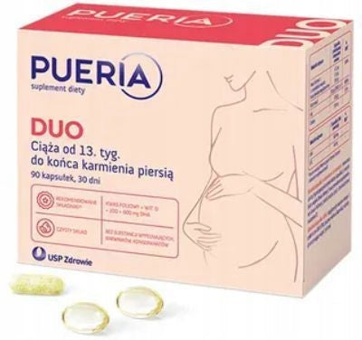 Dietary supplement USP Zdrowie Pueria Duo for women 90 capsules Brand USP Zdrowie