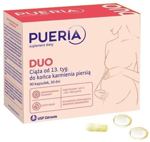 Dietary supplement USP Zdrowie Pueria Duo for women 90 capsules