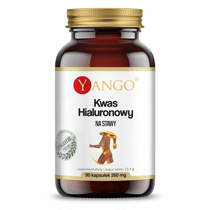 Dietary supplement Yango Hyaluronic acid for joints 90 capsules Brand Yango