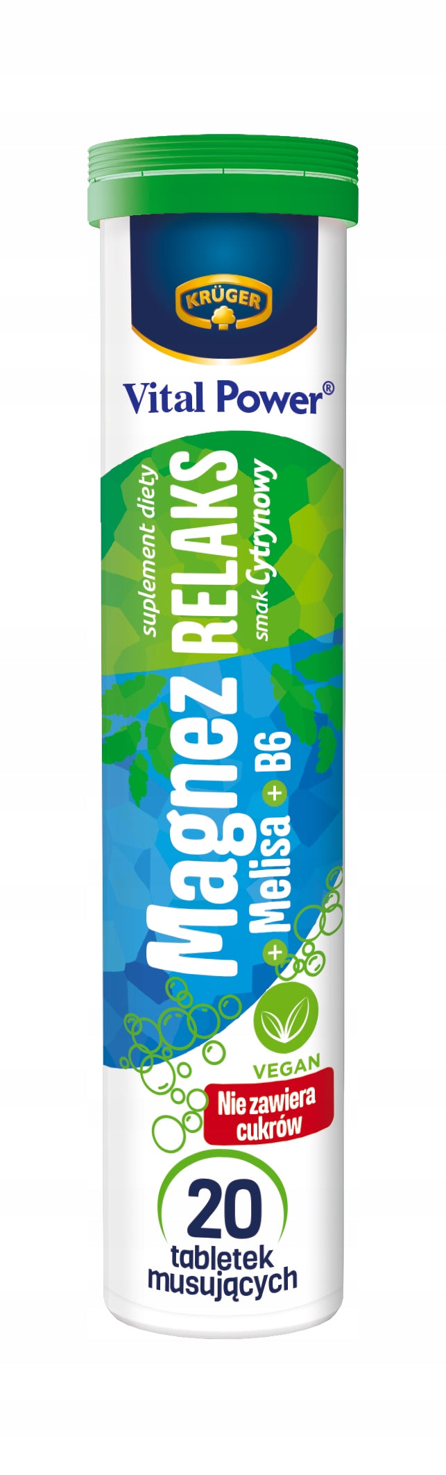 Dietary supplement magnesium relaxation + lemon balm + B6
