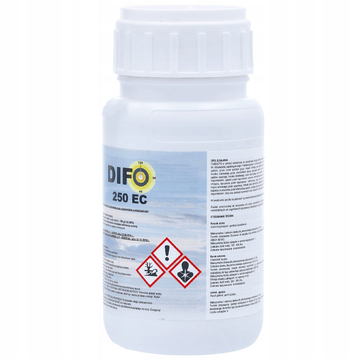 Difo 250 EC Globachem - fungicide 250ml Certificate Manufacturer code fungicyd