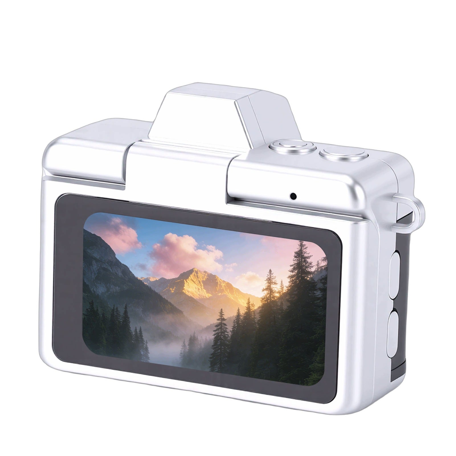 Digital CCD Camera For Vlogs 1,47 Inch Tilting HD YI Display Model 4423LJON