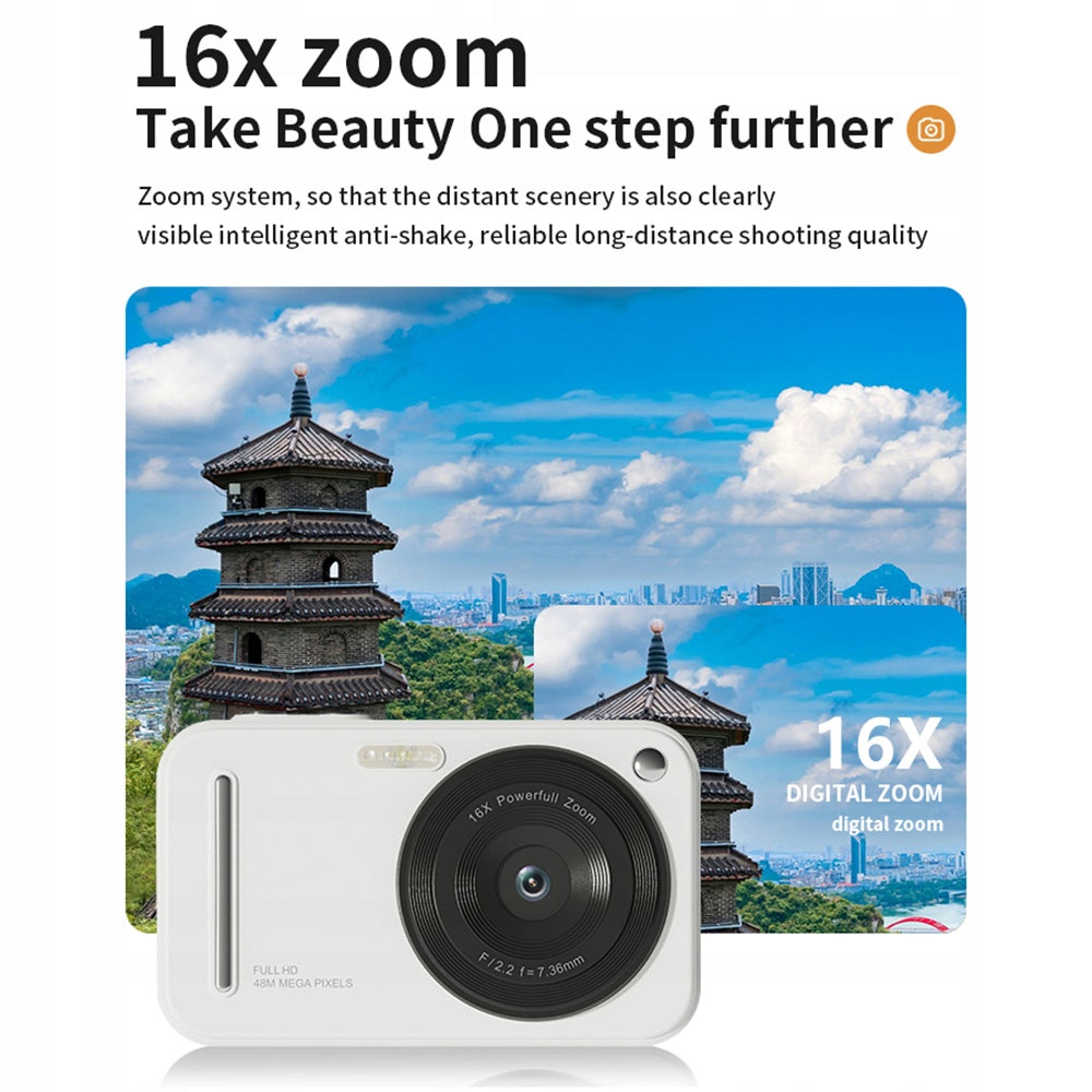 Digital Camera 1080p Digital Video Camera 48MP 2,4 Inch IPS W4 Model 1487VLKT