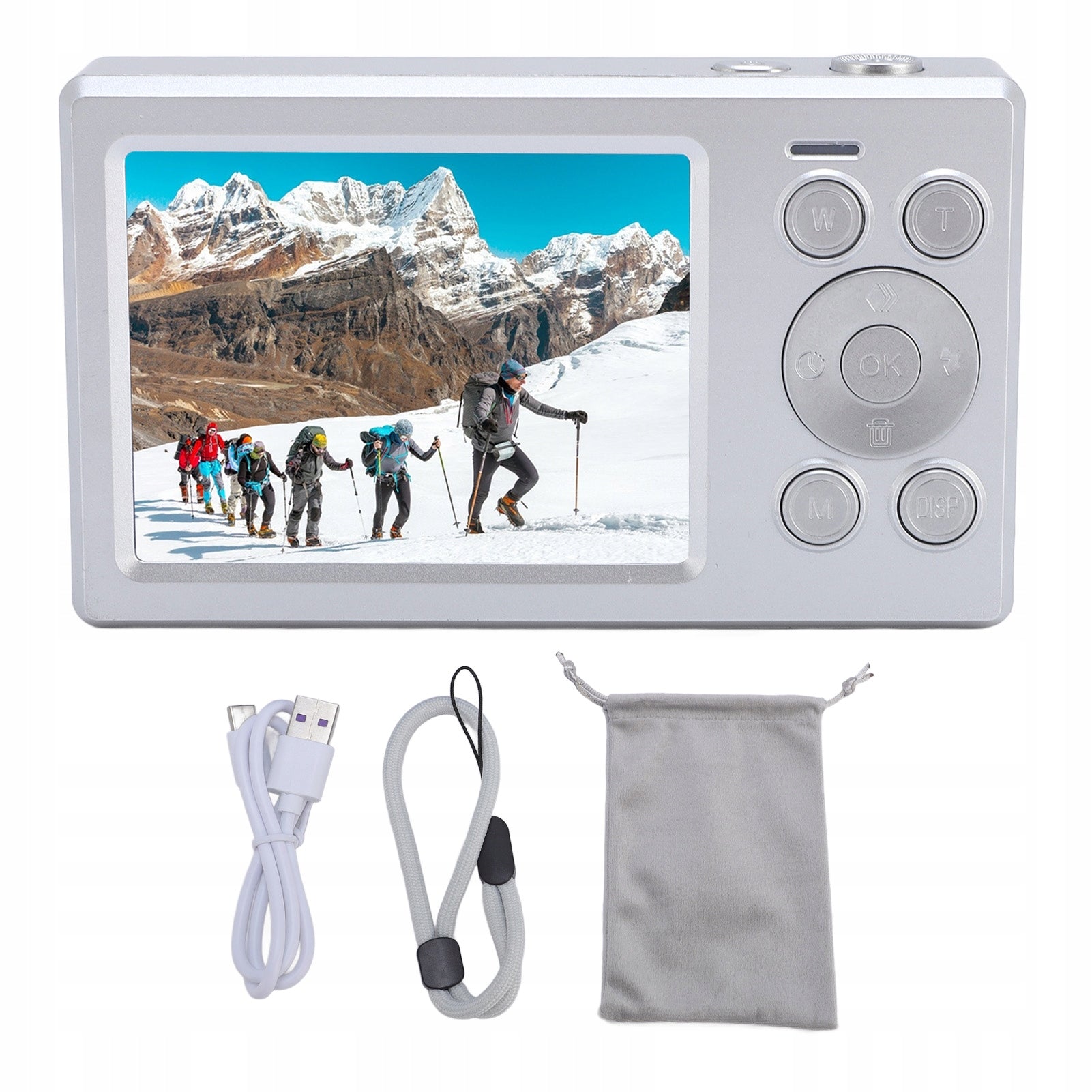 Digital Camera 2,8 inch + 1,4 inch Dual Screen HD 1080p 16x Zoom HH