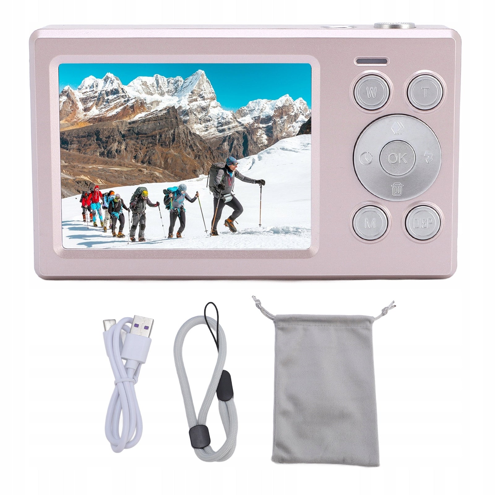 Digital Camera 2,8 inch + 1,4 inch Dual Screen HD 1080p 16x Zoom RI