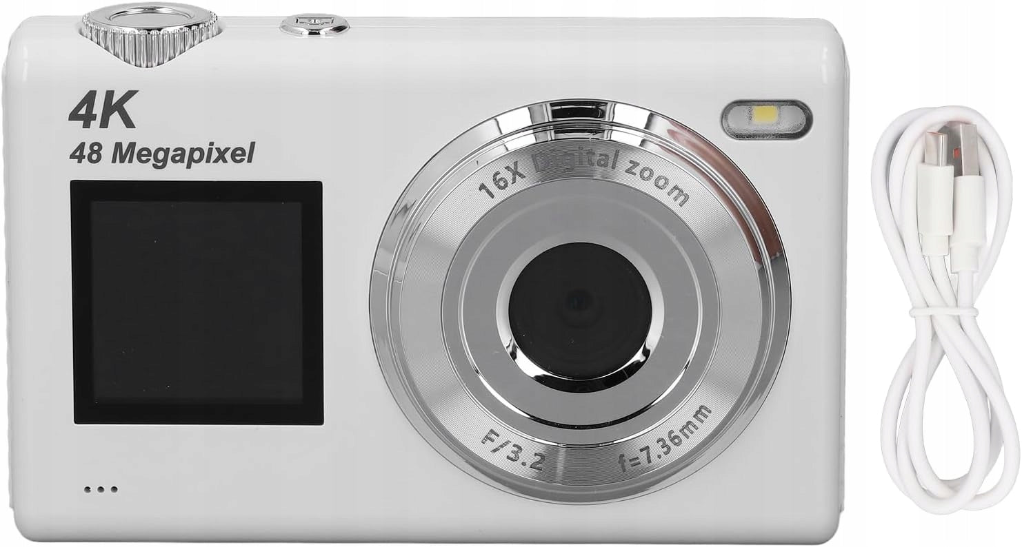 Digital Camera, 48 MP 4K with Auto Focus and 16x Zoom Brand no brand