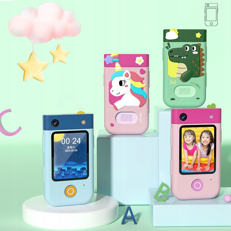 Digital Camera 48MP 1080p Camera for Child Game Flashlight MP3 Alarm Clock PHONE Brand Xrec