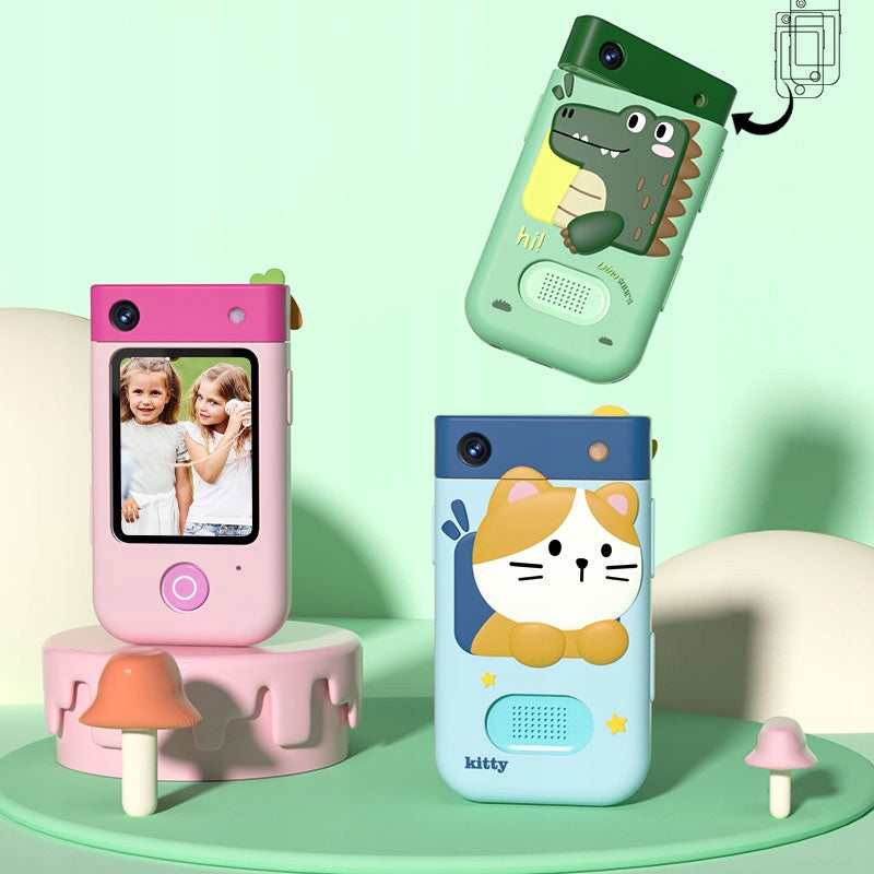 Digital Camera 48MP 1080p Camera for Child Game Flashlight MP3 Alarm Clock PHONE Packaging status original