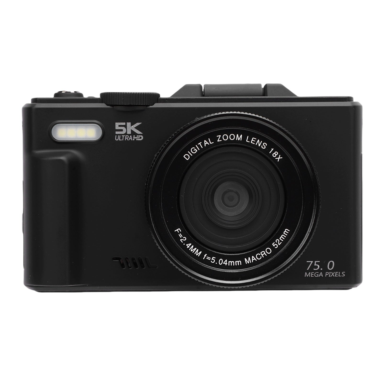 Digital Camera 5K 75MP UHD AF Auto Focus 18x Zoom NQ Wi-Fi Camera Brand no brand
