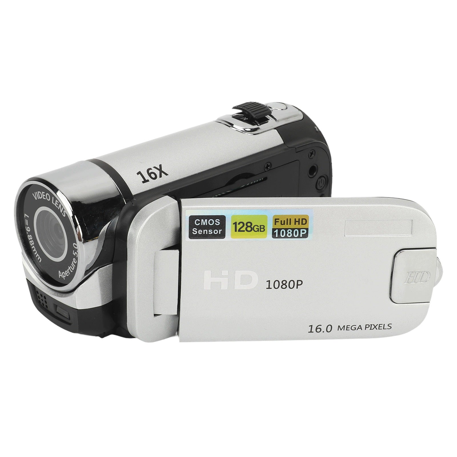 Digital Camera D90 1080P 16MP 2,4 Inch Camera With 0C Rotating Screen Resolution 1 Mpx