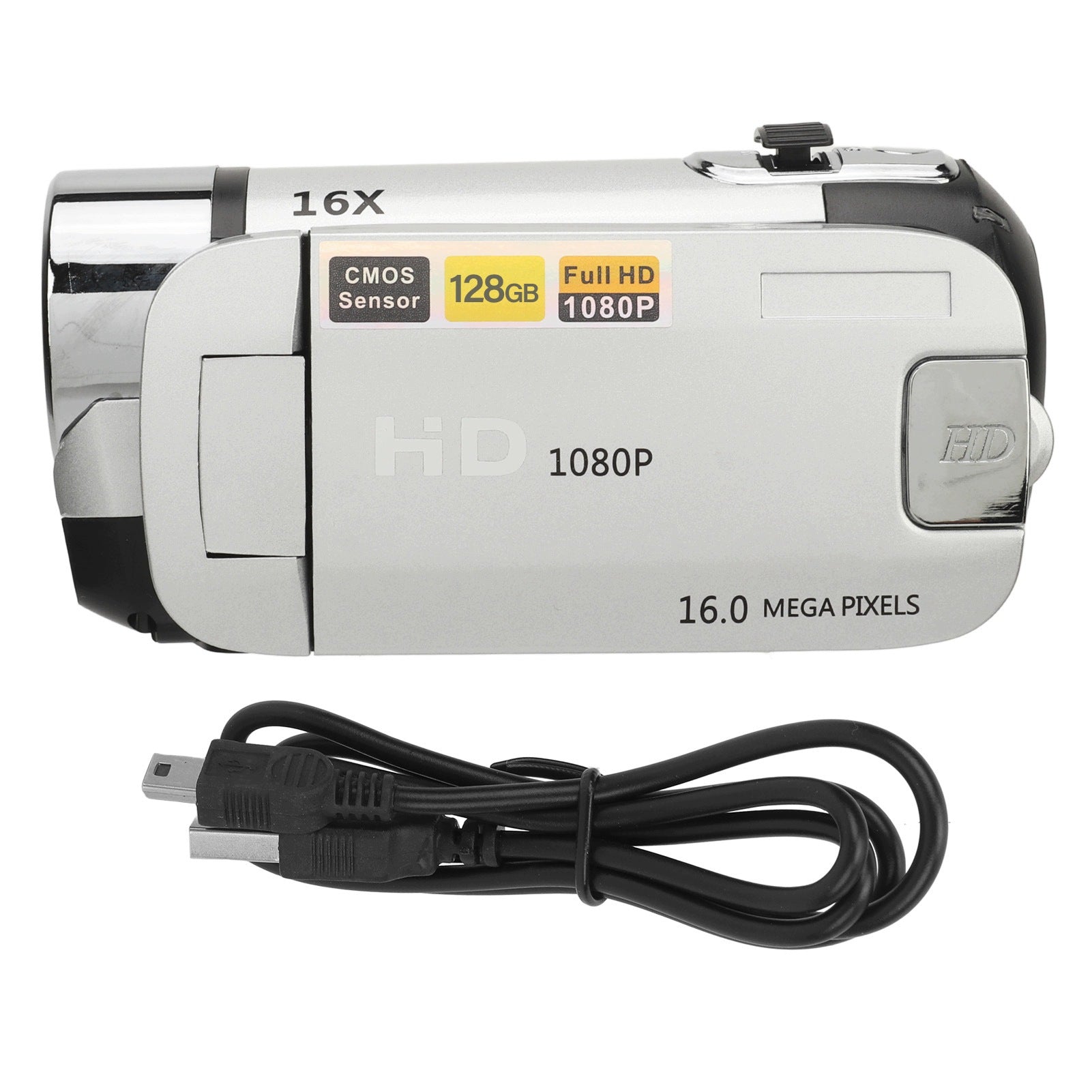 Digital Camera D90 1080P 16MP 2,4 Inch Camera With 0C Rotating Screen