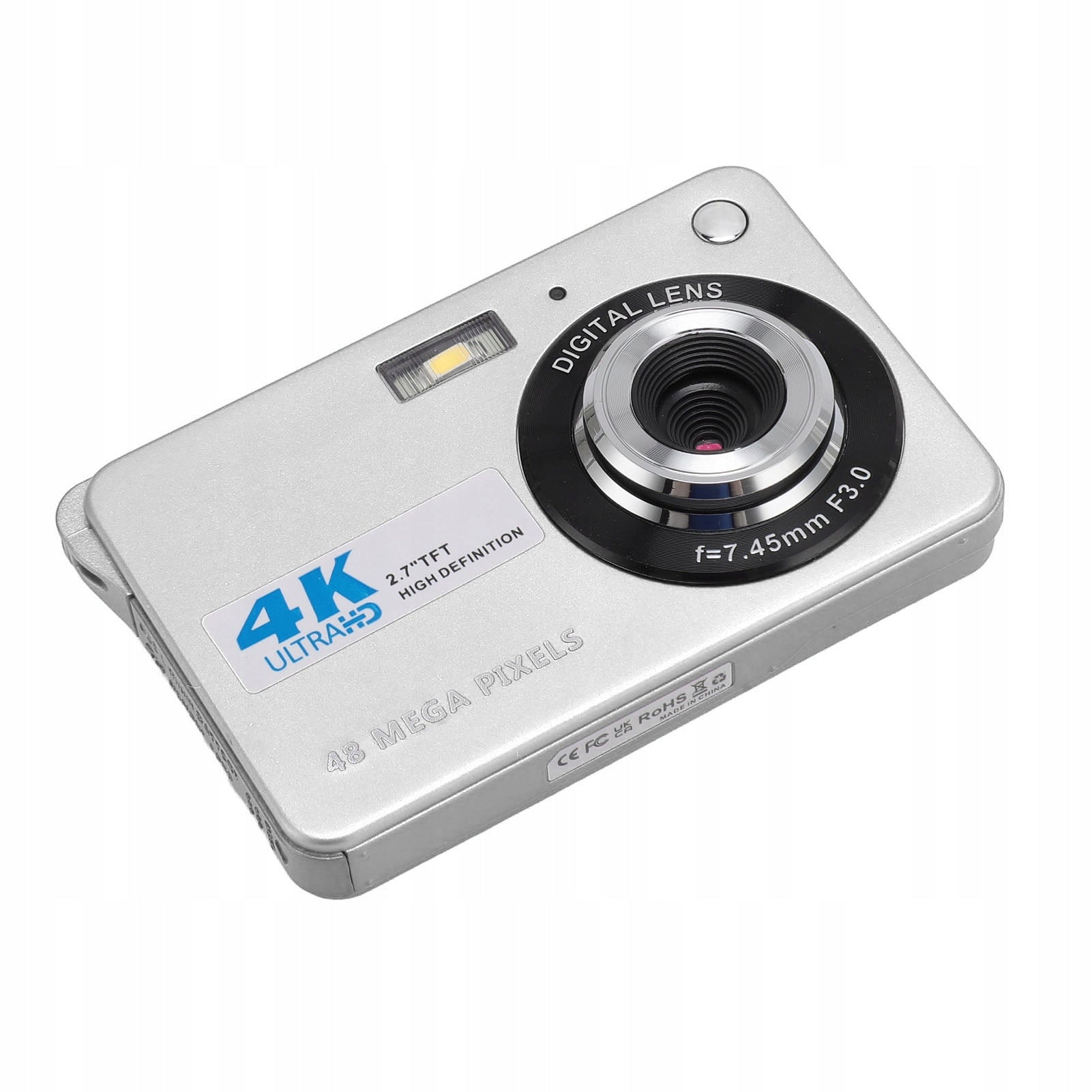 Digital Camera, Digital Camera for Teens with Anti Shake, 48 MP