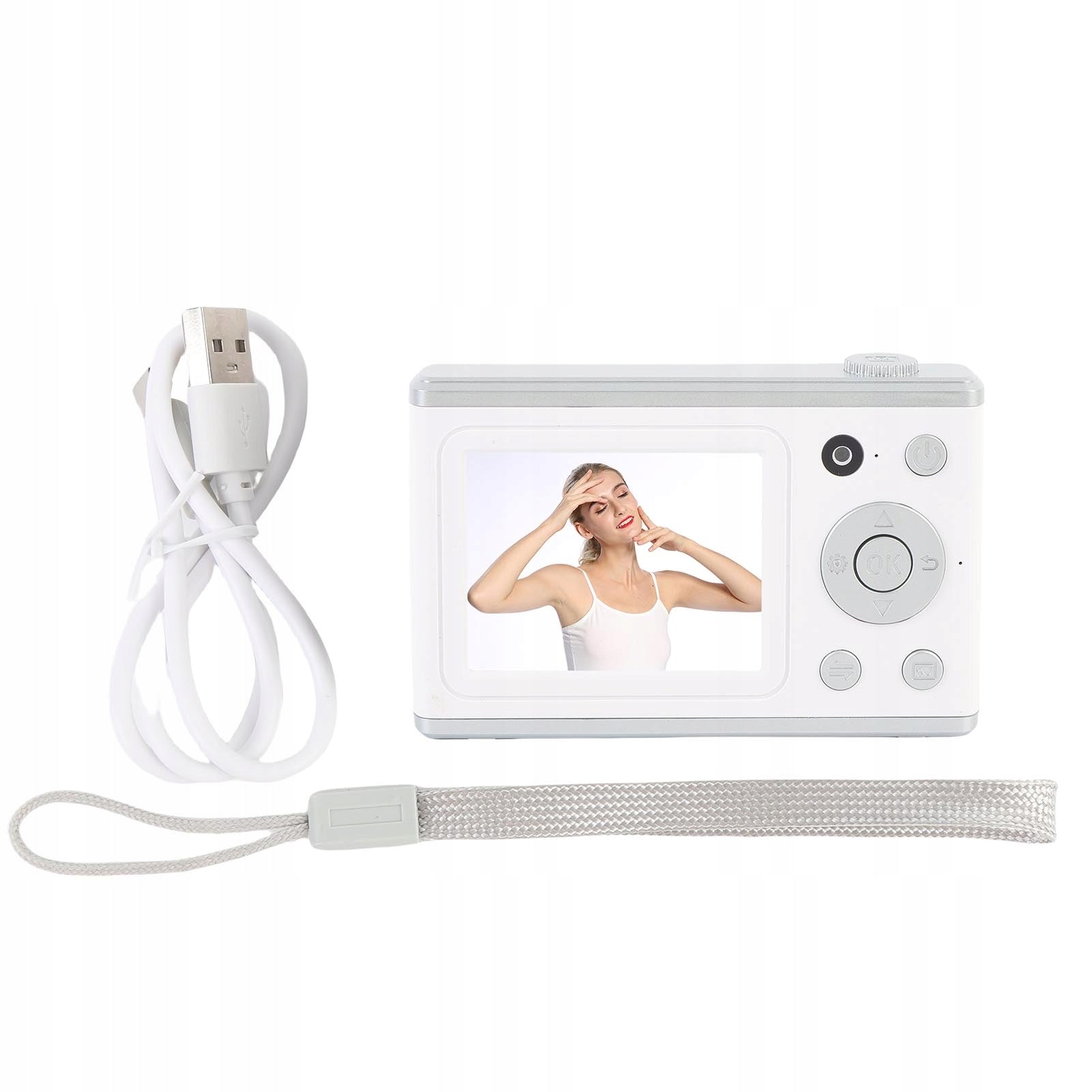 Digital Camera For Photography 64MP 1080p HD Dual Lens With LED Fill LA Brand no brand