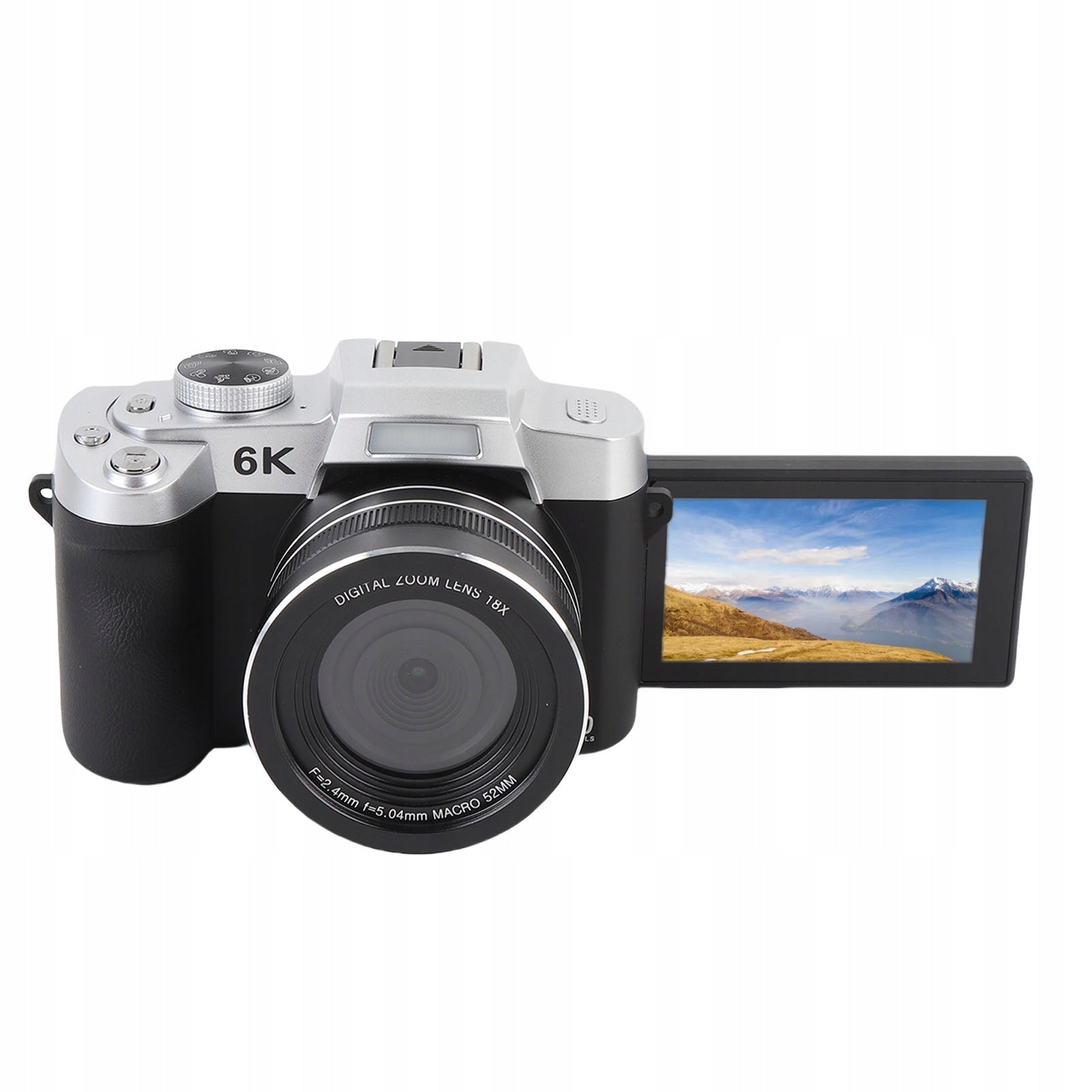 Digital Camera UHD 6K 84MP 18X Zoom Autofocus WiFi Camera with 3 6N Brand no brand