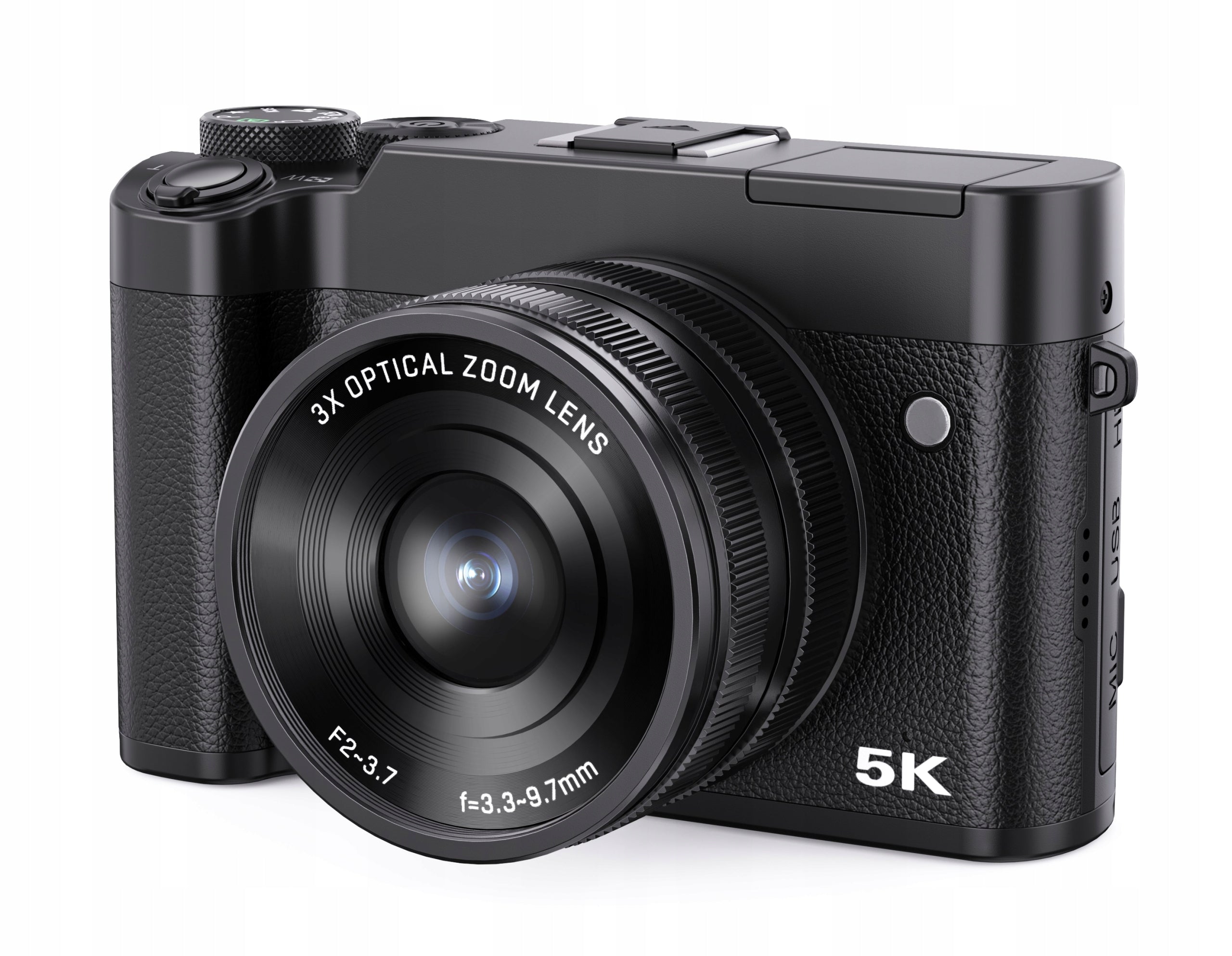 Digital Camera VLOG 5K 64MP XREC BLS-205X Wi-Fi 3x OPTICAL ZOOM AntiShake