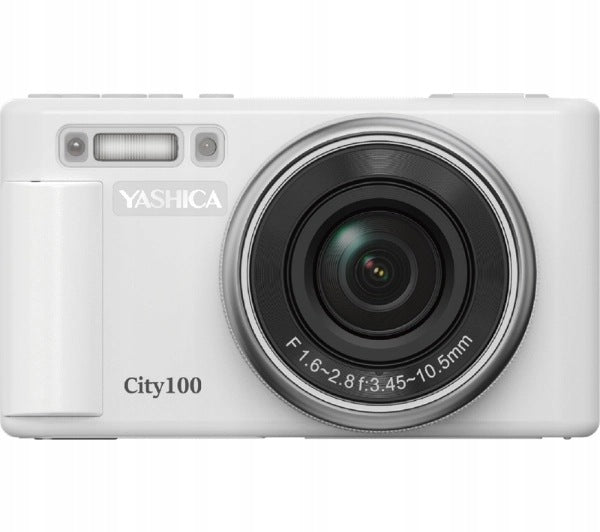 Digital Camera Yashica City 100 White 13MP WIFI Mobile Screen