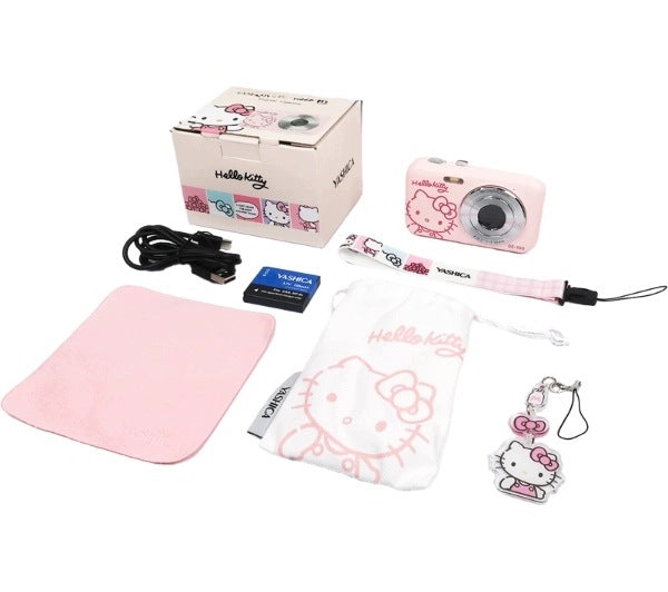 Digital Camera Yashica Hello Kitty DZ-100 Pink 5 Mpix Zoom 8x Brand Yashica